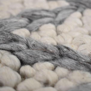 tapis tissé à la main, texture originale avec un aspect relief