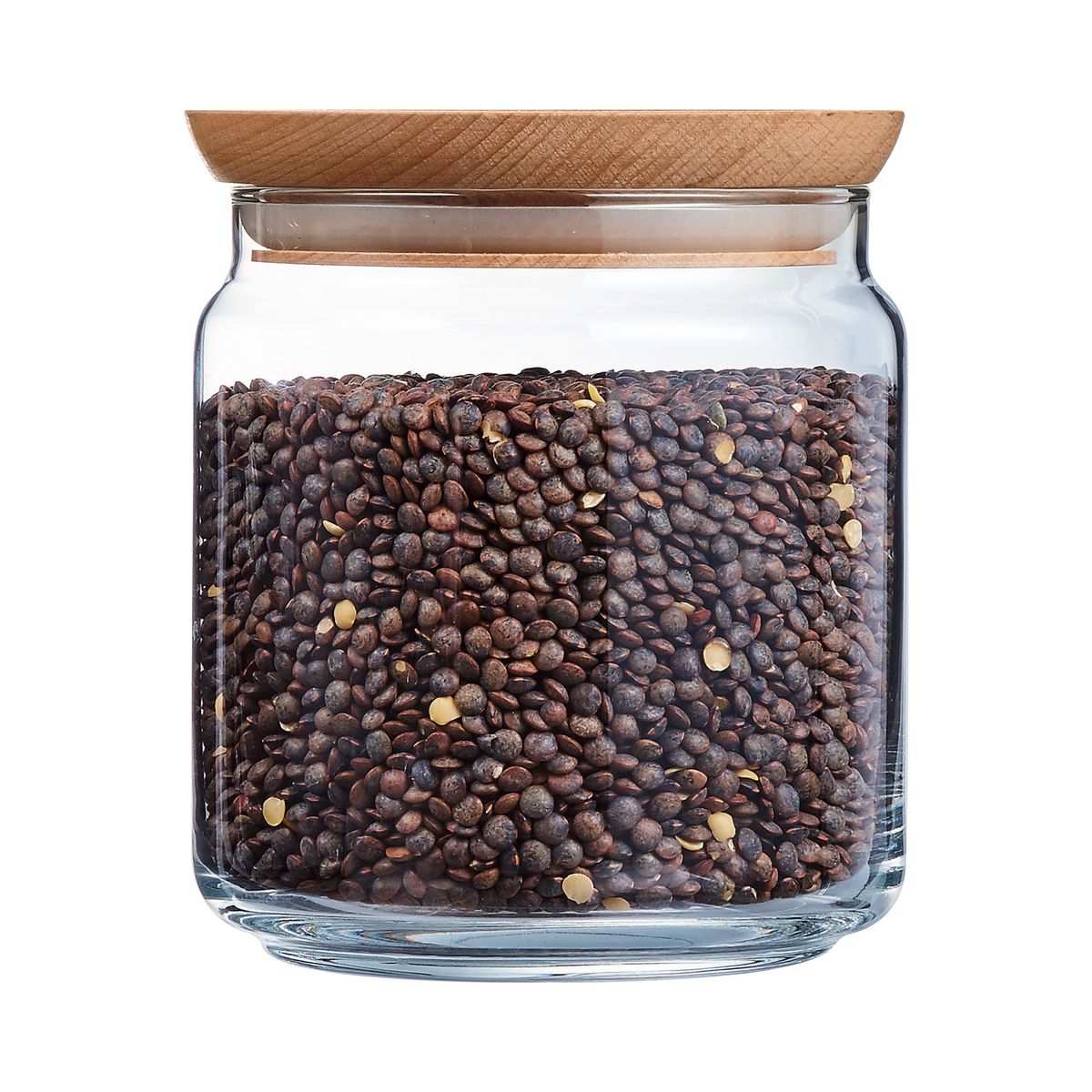 Pot de conservation en verre Pure Jar Wood - Luminarc