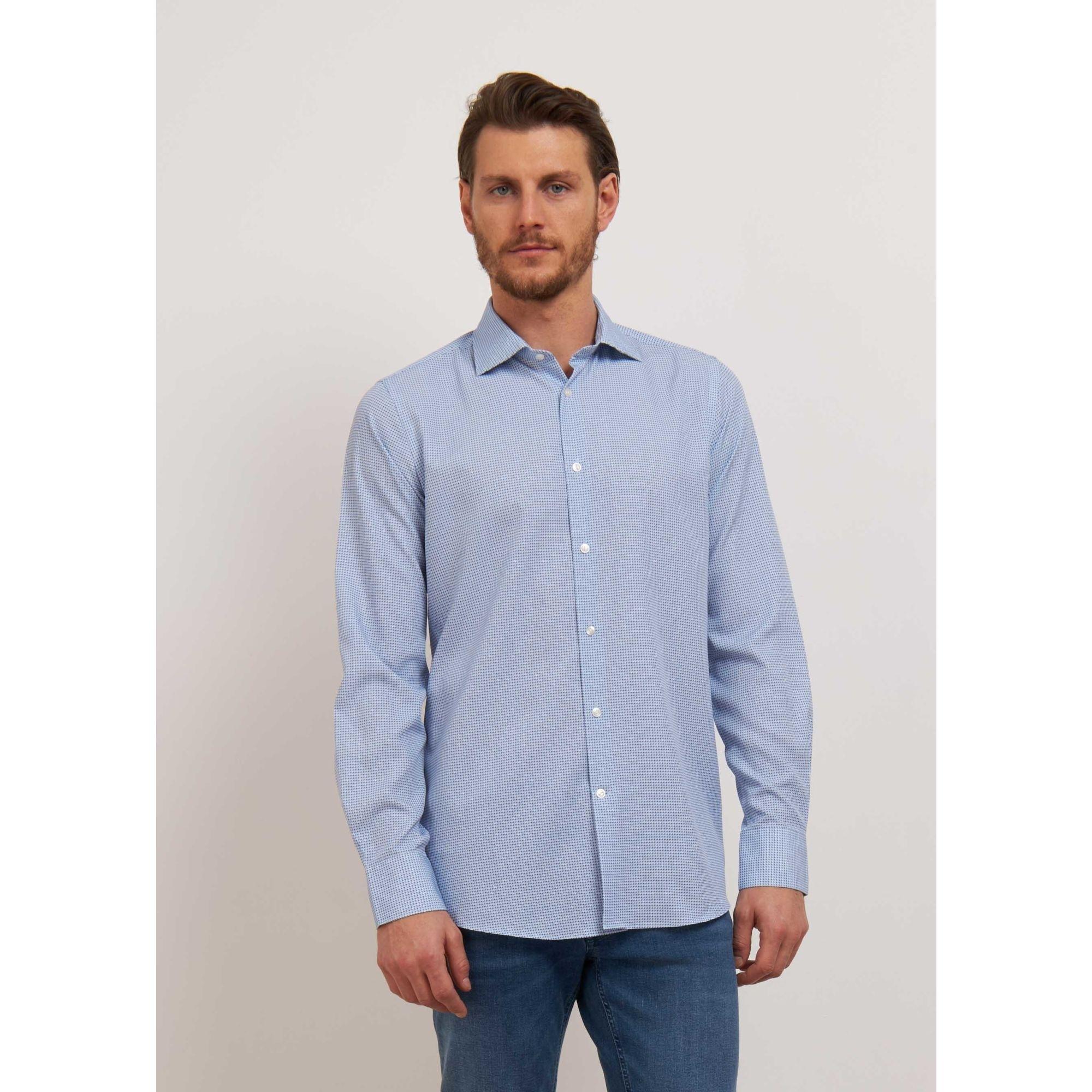 CAMICIA AZZURRO CONBIPEL