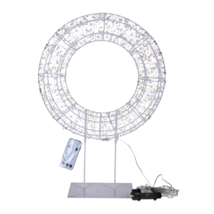 Corona natalizia - Pezzi 1 - 45xH60x13cm - Bianchi Dino SpA