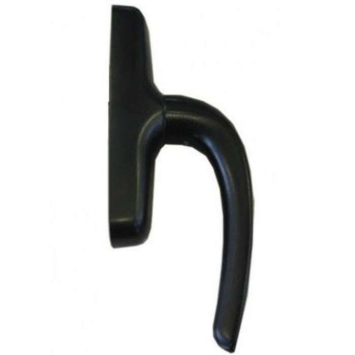 Crémone double fourche Nefer midi FAPIM - noir 9005 - 0787BI-37