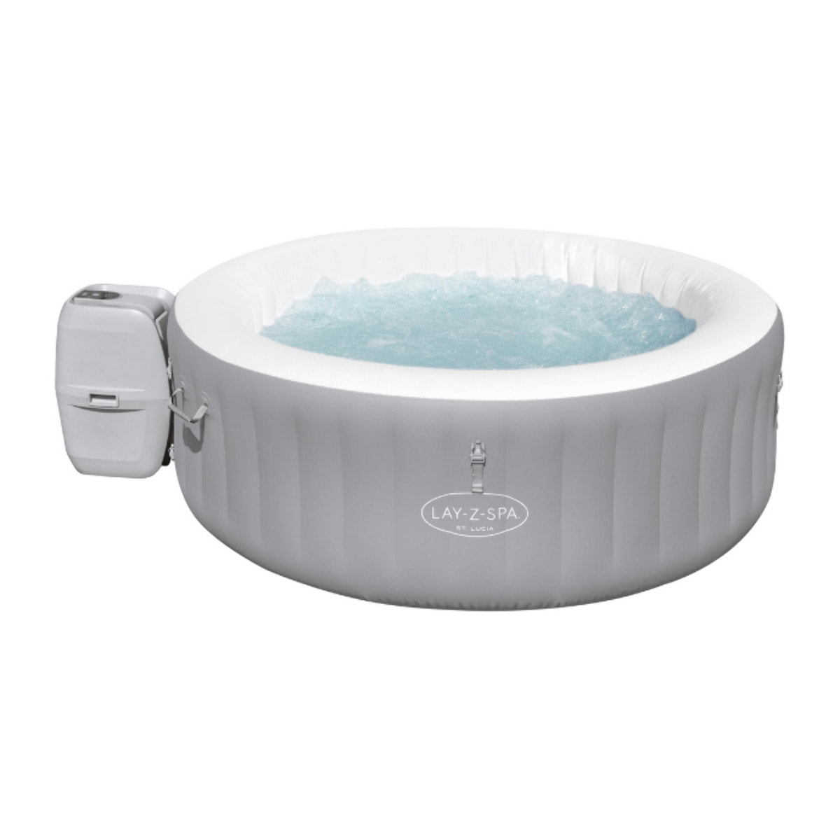 Bestway Spa gonflable rond Lay-Z-Spa St Lucia AirJet 2-3 personnes