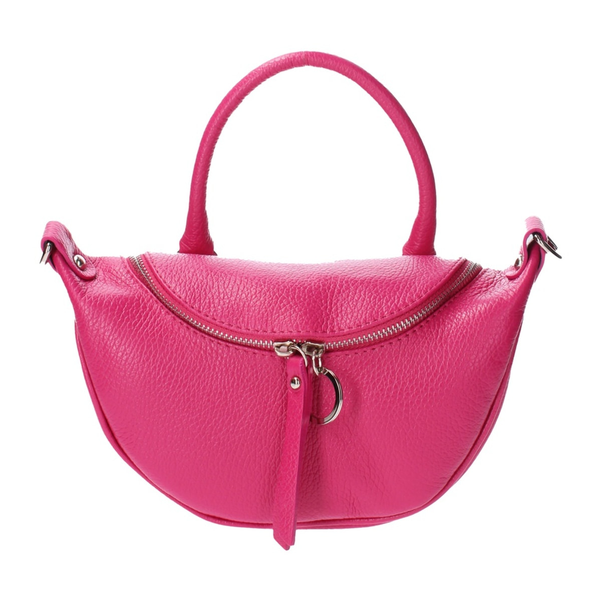 Borsa a mano da donna - Modello Mae - Vera pelle - 26.0 x 13.0 x 8.0 cm