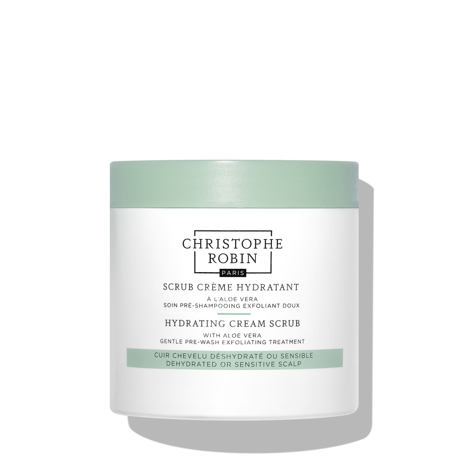 Scrub Crème Hydratant  - Pré-Shampooing Exfoliant Doux à l'Aloé Vera 250 ml