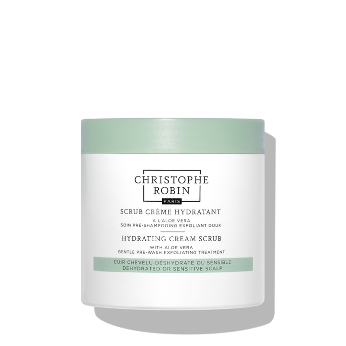 Scrub Crème Hydratant  - Pré-Shampooing Exfoliant Doux à l'Aloé Vera 250 ml