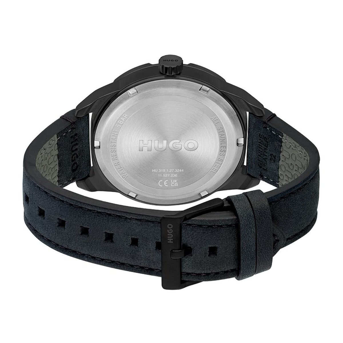 Reloj Hugo 1530275 Hombre Analogico Cuarzo con Correa de Piel