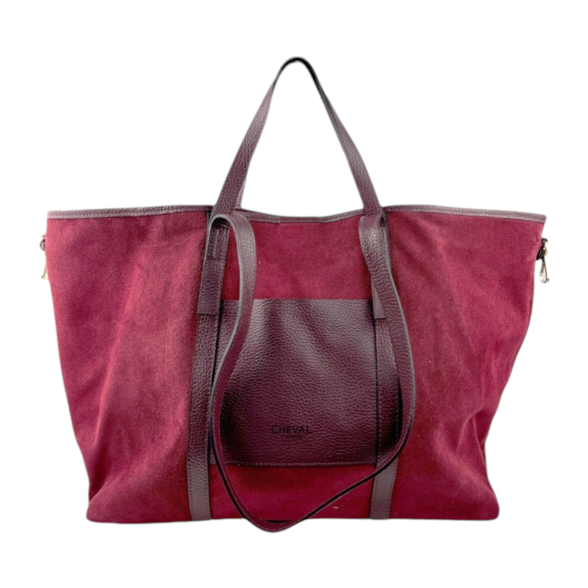 Borsa a spalla Cheval Firenze Formentera F/W Bordeaux