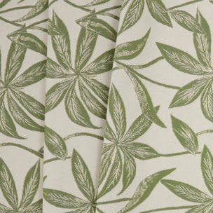Tapis d'extérieur Kepa 300x200cm motif feuilles vertes