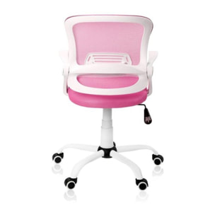 Silla de oficina Brisa Rosa claro