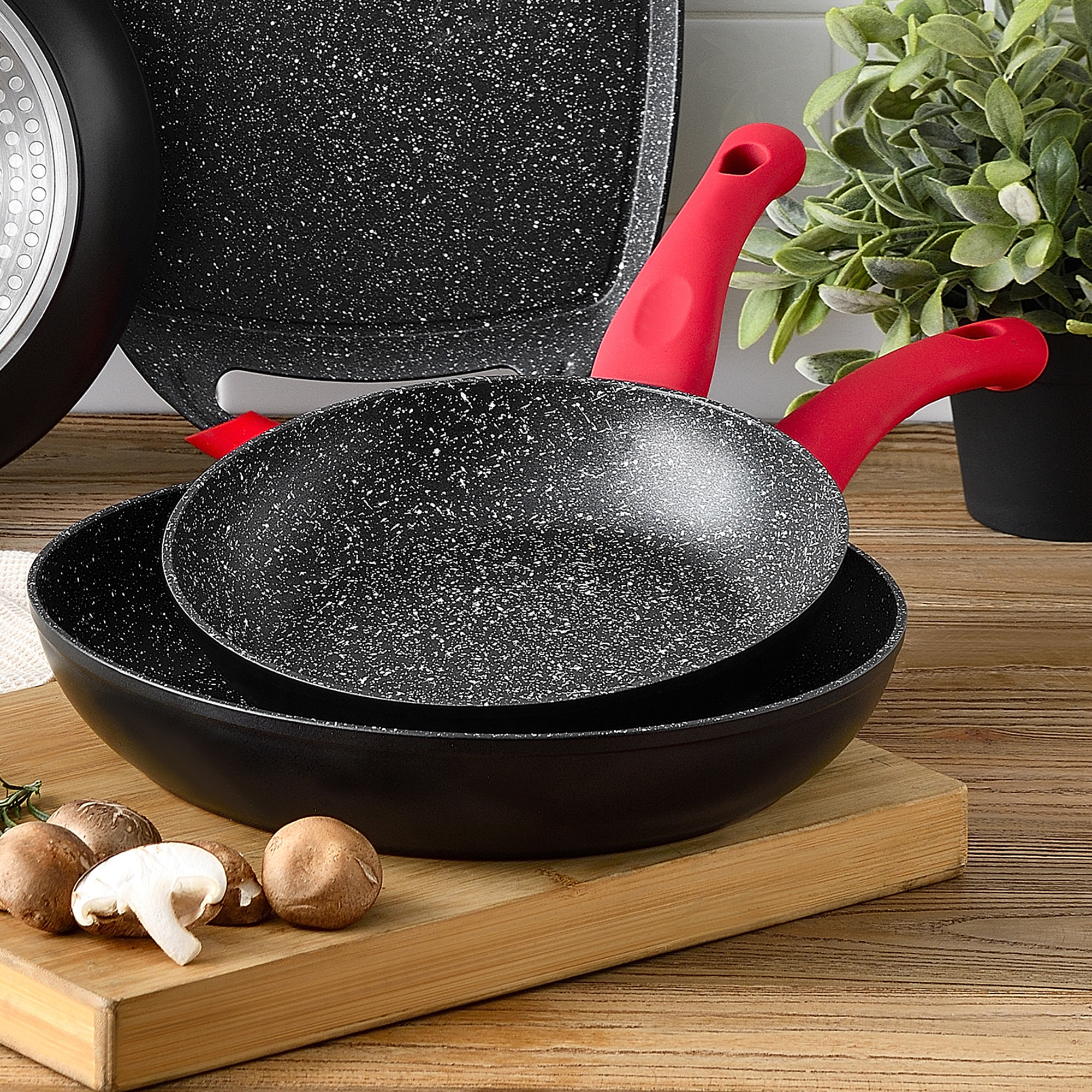 Wok ø26cm en aluminio forjado inducción energy