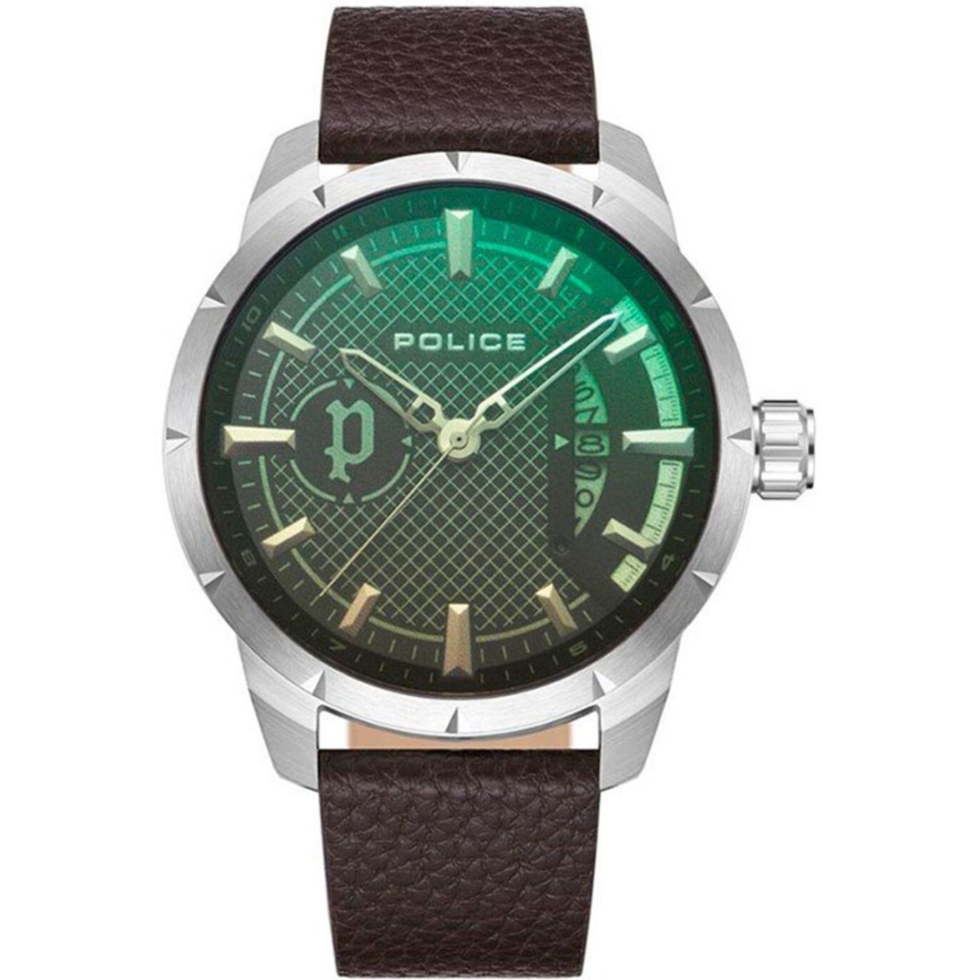 Reloj Police PEWJB2226902 Hombre Analogico Cuarzo con Correa de Cuero