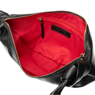 Badolato borsa a spalla donna. Pelle autentica Sauvage.