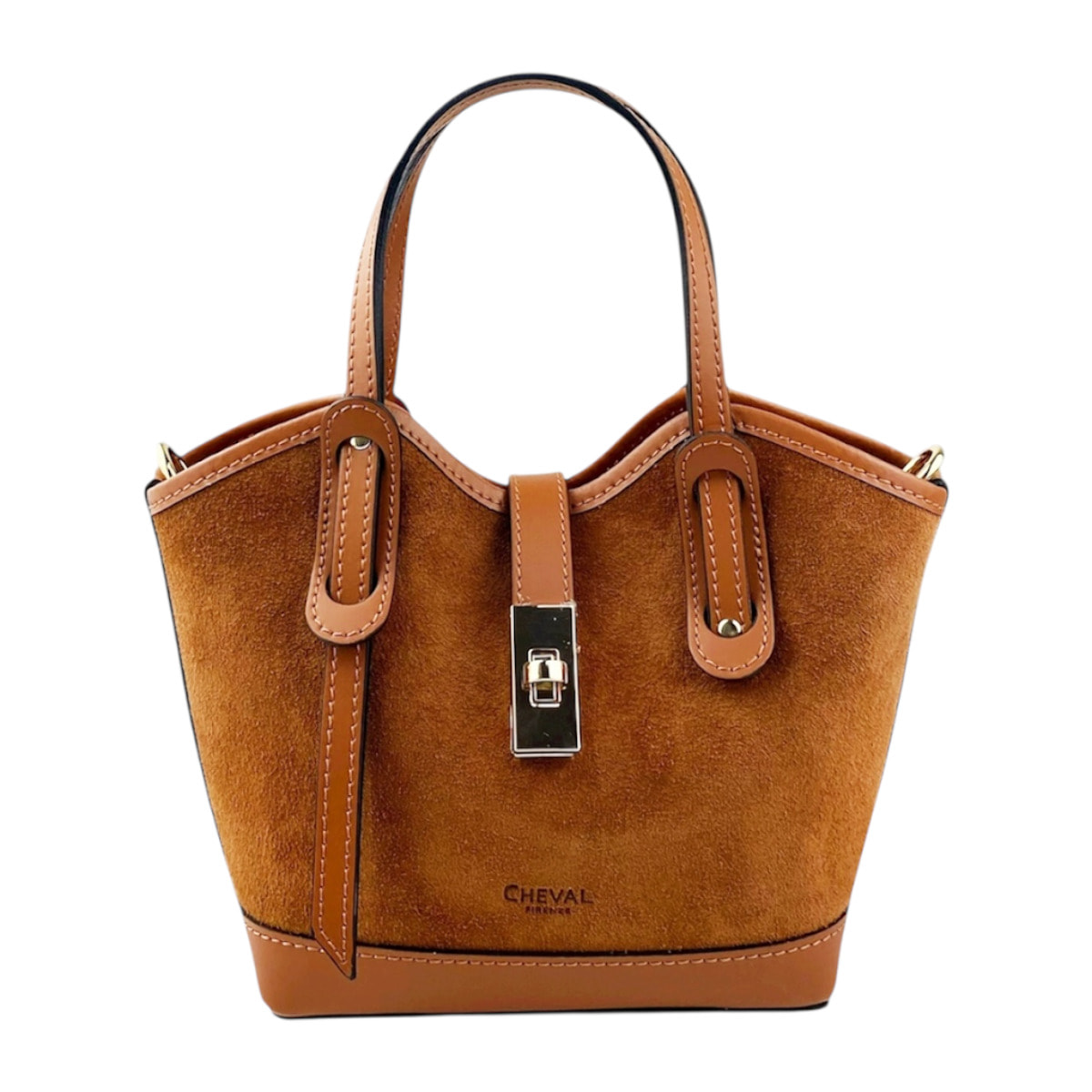 Borsa a mano Cheval Firenze Gallipoli Mini F/W Cuoio