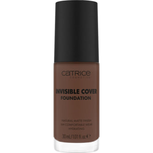 Invisible Cover Foundation - Fond de Teint Couvrant Invisible Fini Mat 30ml