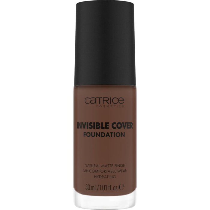 Invisible Cover Foundation - Fond de Teint Couvrant Invisible Fini Mat 30ml