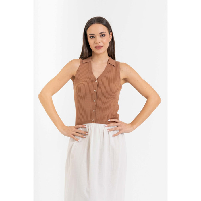 Kocca - Maglia a costine Donna