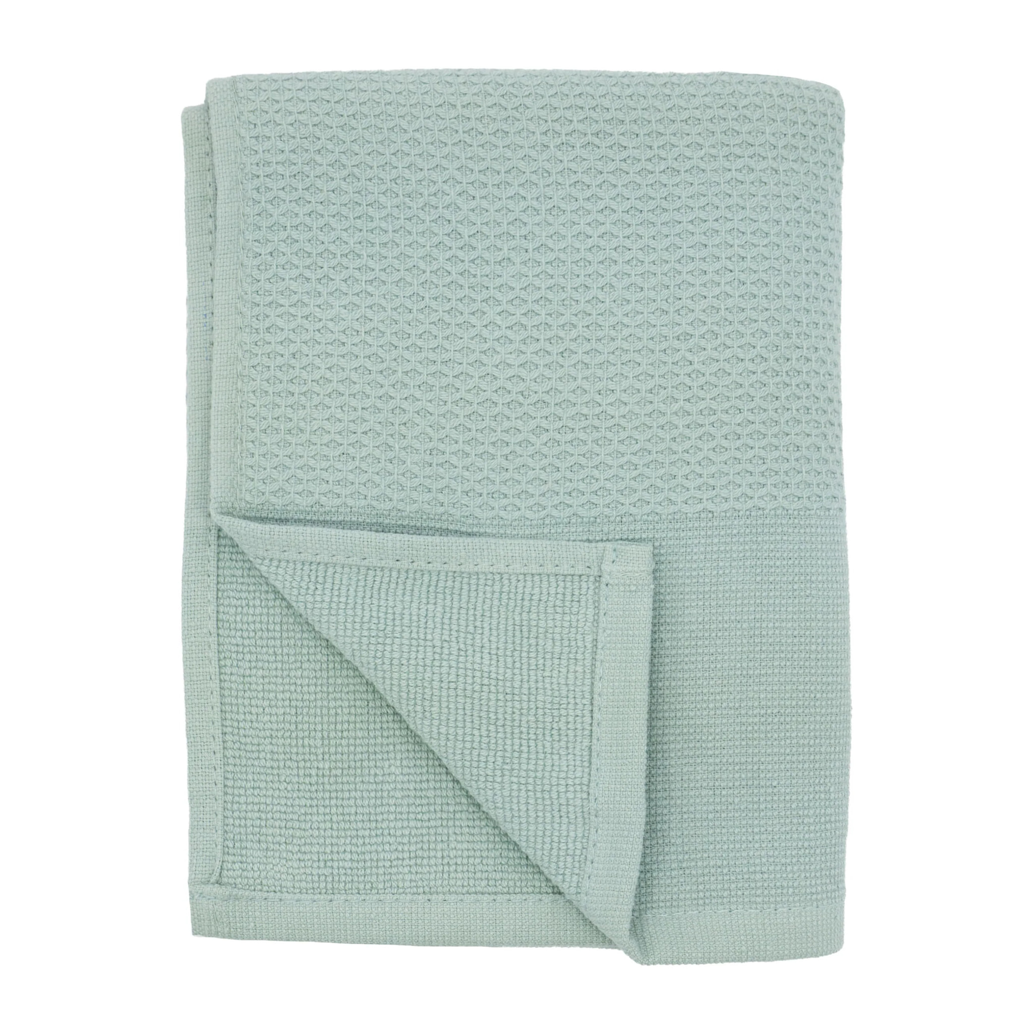 Serviette de toilette - Waffle Sauge - 355g/m²