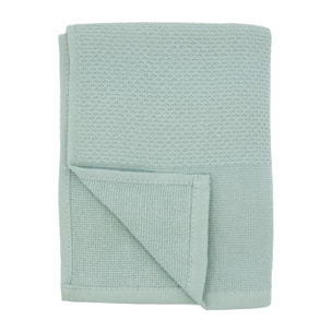 Serviette de toilette - Waffle Sauge - 355g/m²