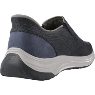 Sneakers De  Hombre Slip-ins Decklan Gulliver Azul