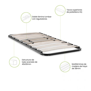 Somier láminas RX Diamond - Sin patas