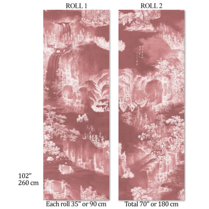 Carta da Parati Paesaggio Orientale