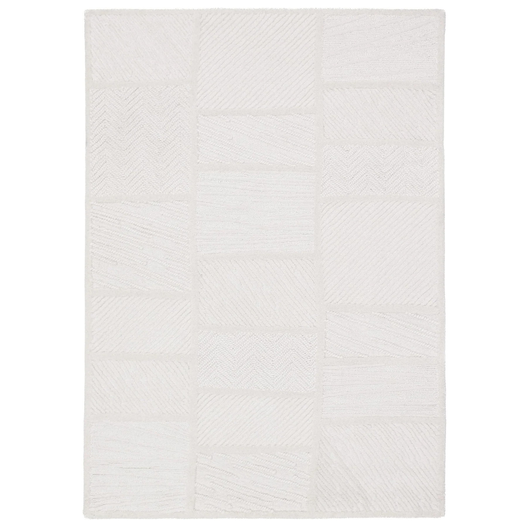 Tapis en laine BLOCKS RELIEF