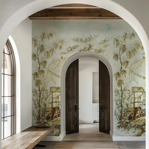 Carta da Parati Rococò Francese