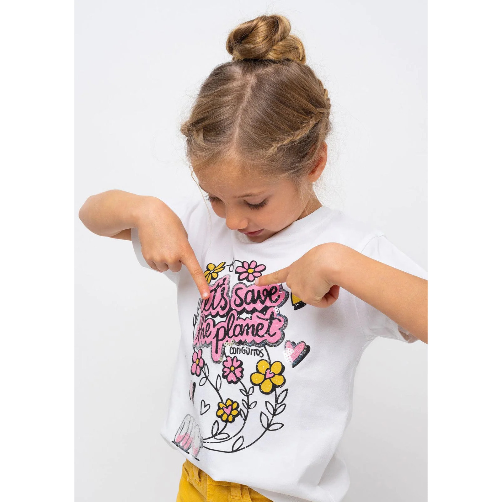 Conguitos - T-shirt a maniche corte casual stampata