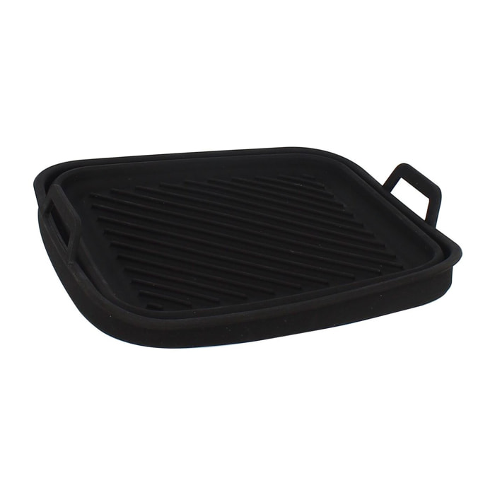 Moule carré en silicone 20cm pour friteuse sans huile