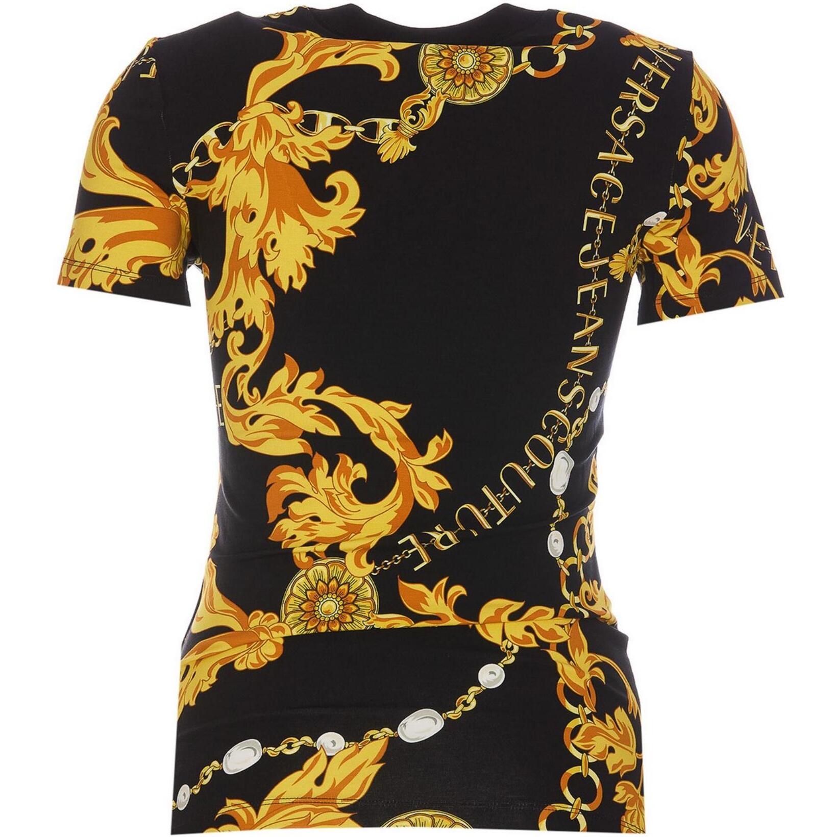 Versace Jeans Couture Maglietta T-shirt con stampa Logo Couture Jeans Couture Versace