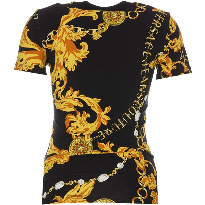 Versace Jeans Couture Maglietta T-shirt con stampa Logo Couture Jeans Couture Versace