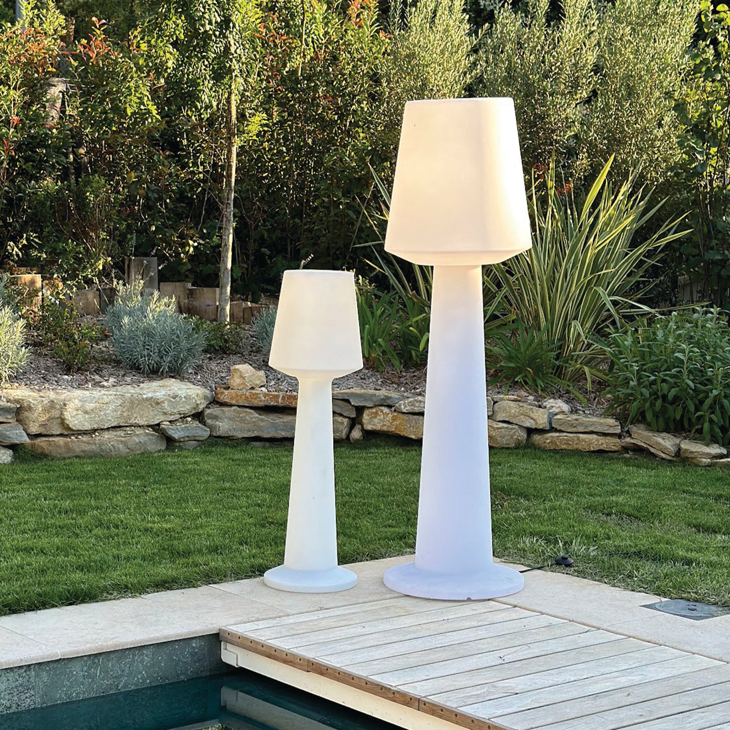 Lampadaire secteur AUSTRAL E27 H110CM