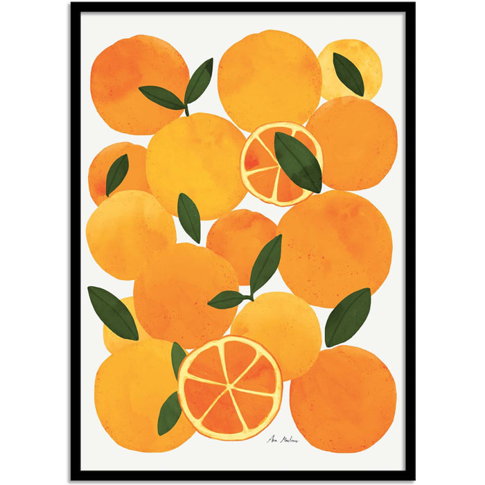 Affiche - Mediterranean oranges - El Buen Limon