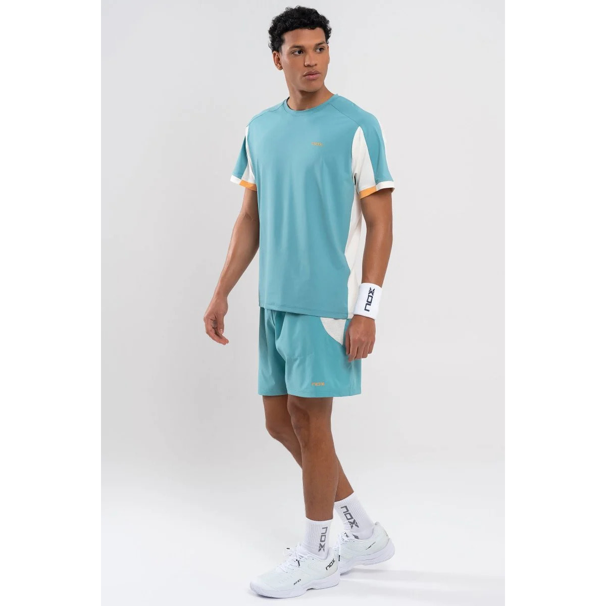 Pantalón corto deportivo hombre PRO turquesa