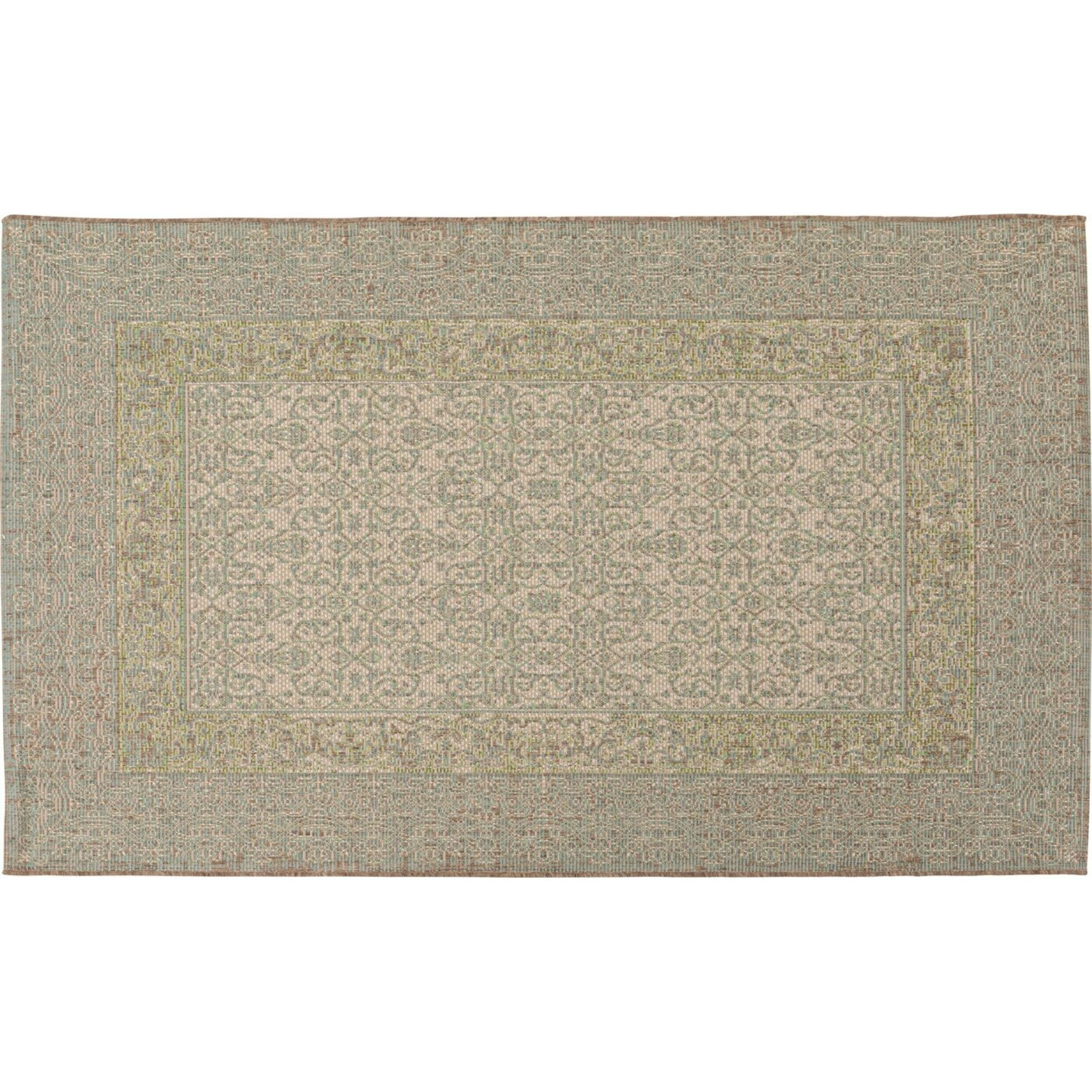 Tapis Adorno vert Kare Design