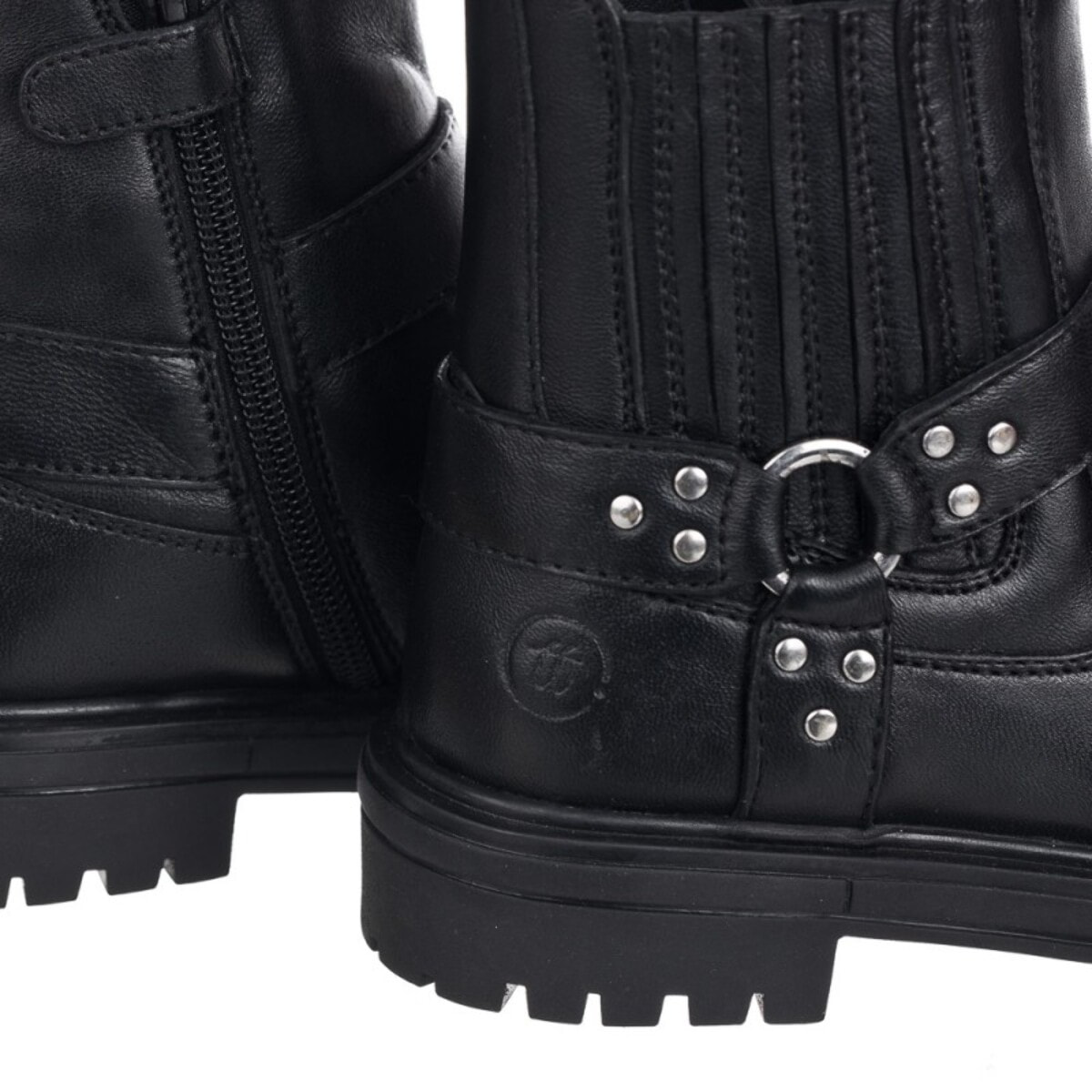 Botin con elastico - Piel