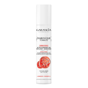 Diabolique Tomate - Crème d'Eau Actifs Hydratant, Repulpant, Bonne Mine 30 ml
