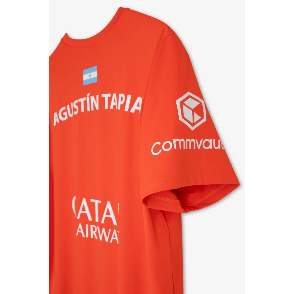 Camiseta Sponsors AT10 Rojo de Agustín Tapia 2026