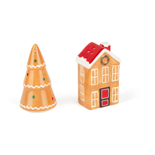 Set Sale e Pepe Excelsa- Wonderful Ginger, Ceramica Multicolore