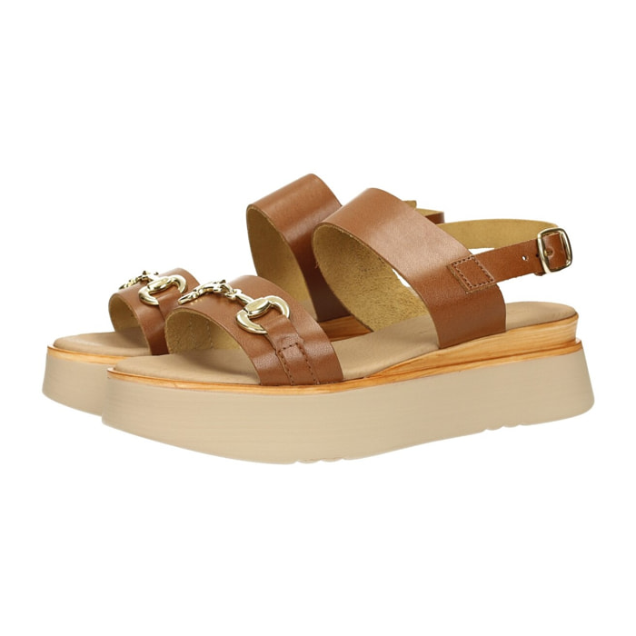 Sandali Donna Tata Italia Marrone