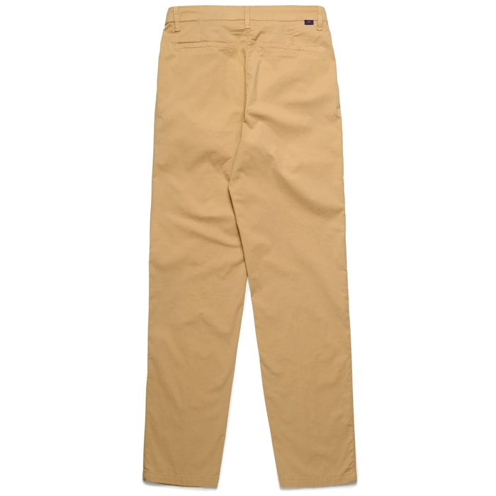 Kappa - Pantalones Mujer Beige - Noelia Light Poplin