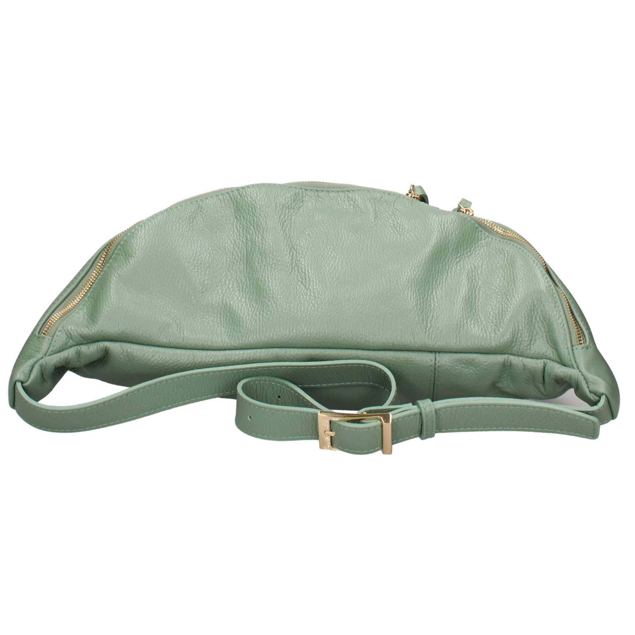 Borsa a tracolla da donna Made in Italy - Modello Caelia Plus - 100% pelle - 47.0 x 28.0 x 2.0 cm