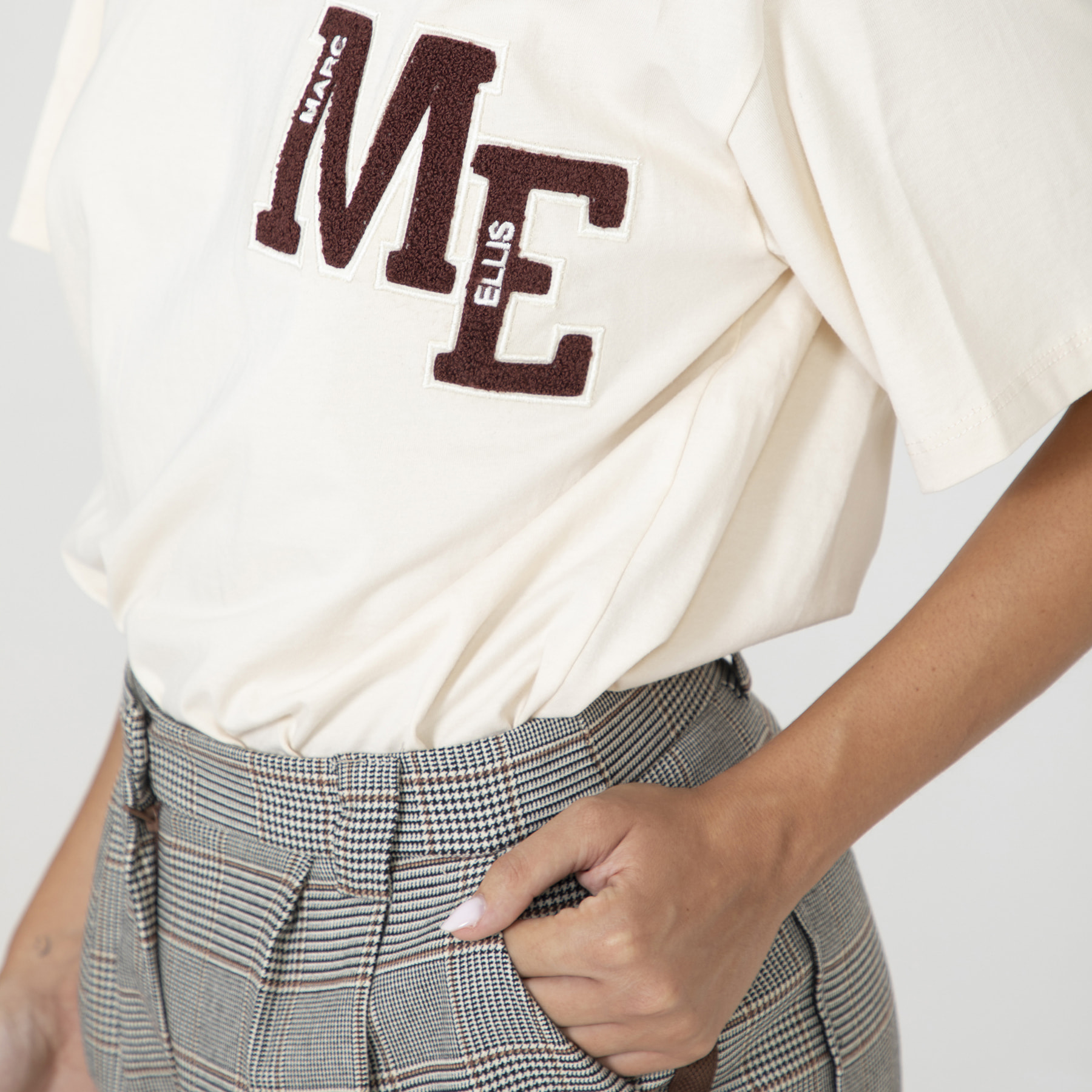 T-Shirt da donna Made in Italy - Modello Celeste - 100% Cotone