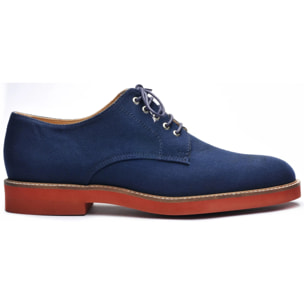 Scarpe allacciate Sebago Uomo Blu HARVARD CANVAS