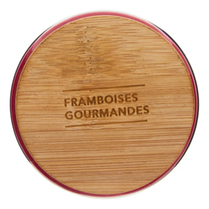 Bougie parfumée 435 g Viky framboises gourmandes