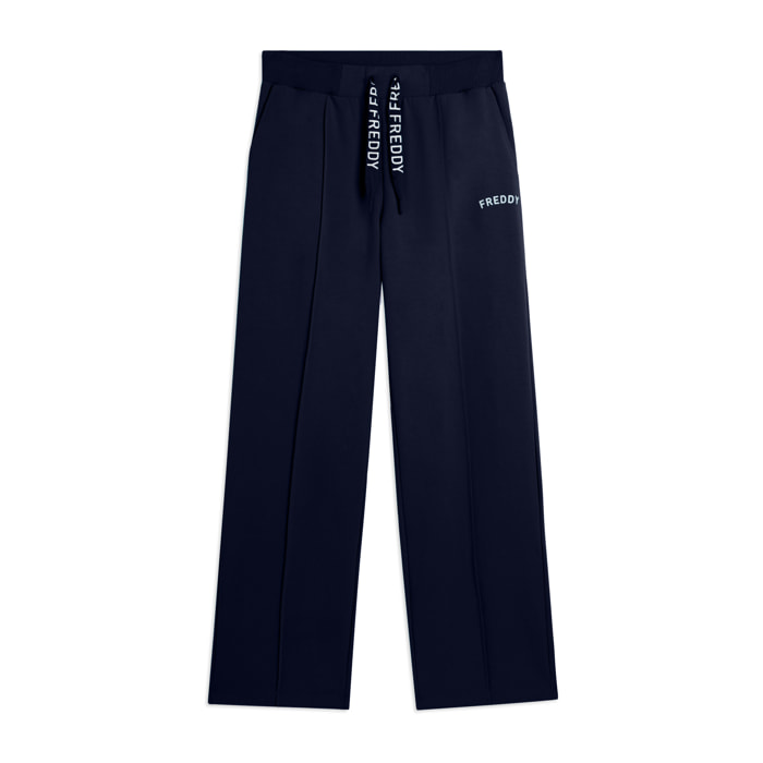 Pantaloni Wide Leg con Coulisse logata FREDDY