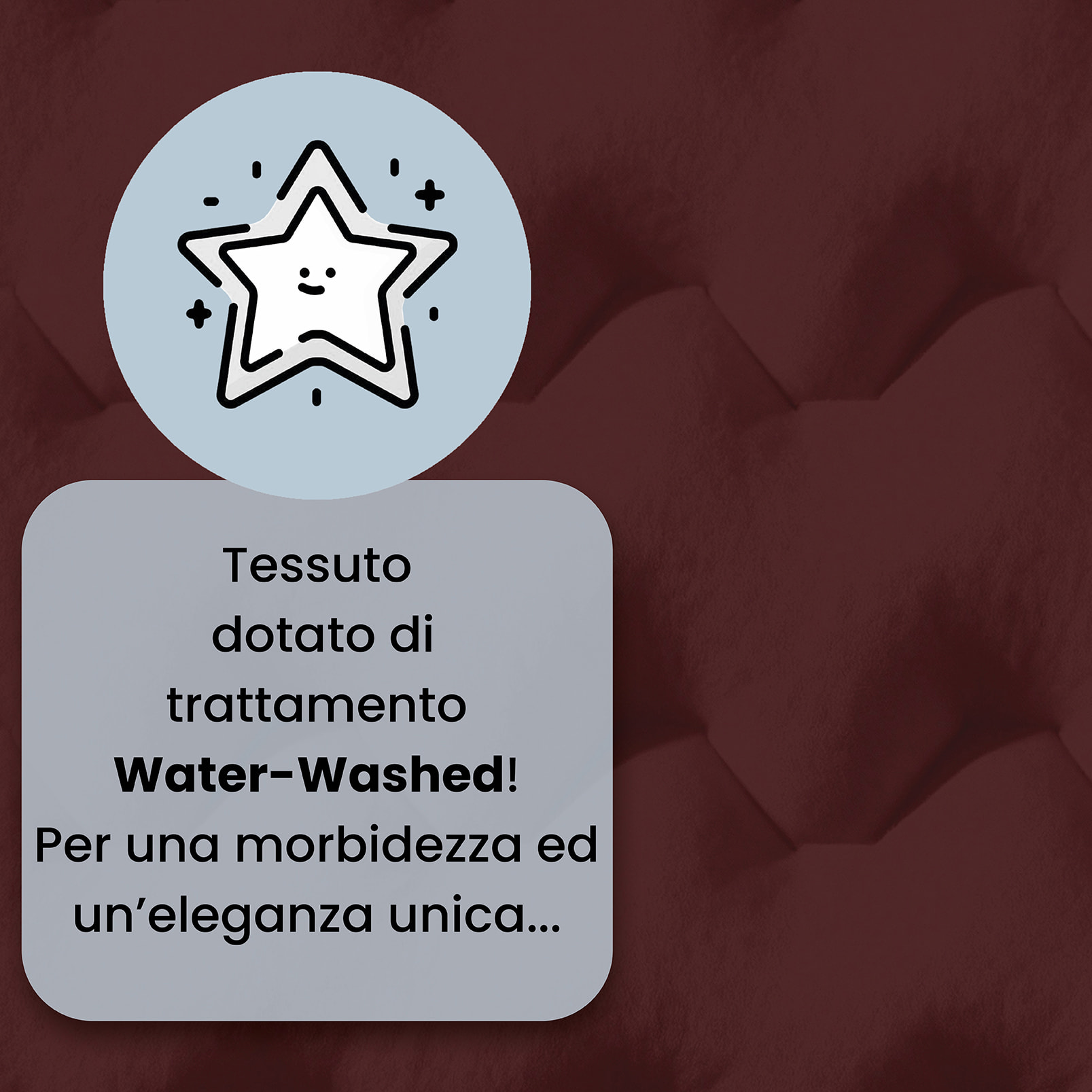 TRAPUNTA INVERNALE WATERWASHED MATRIMONIALE Made in Italy