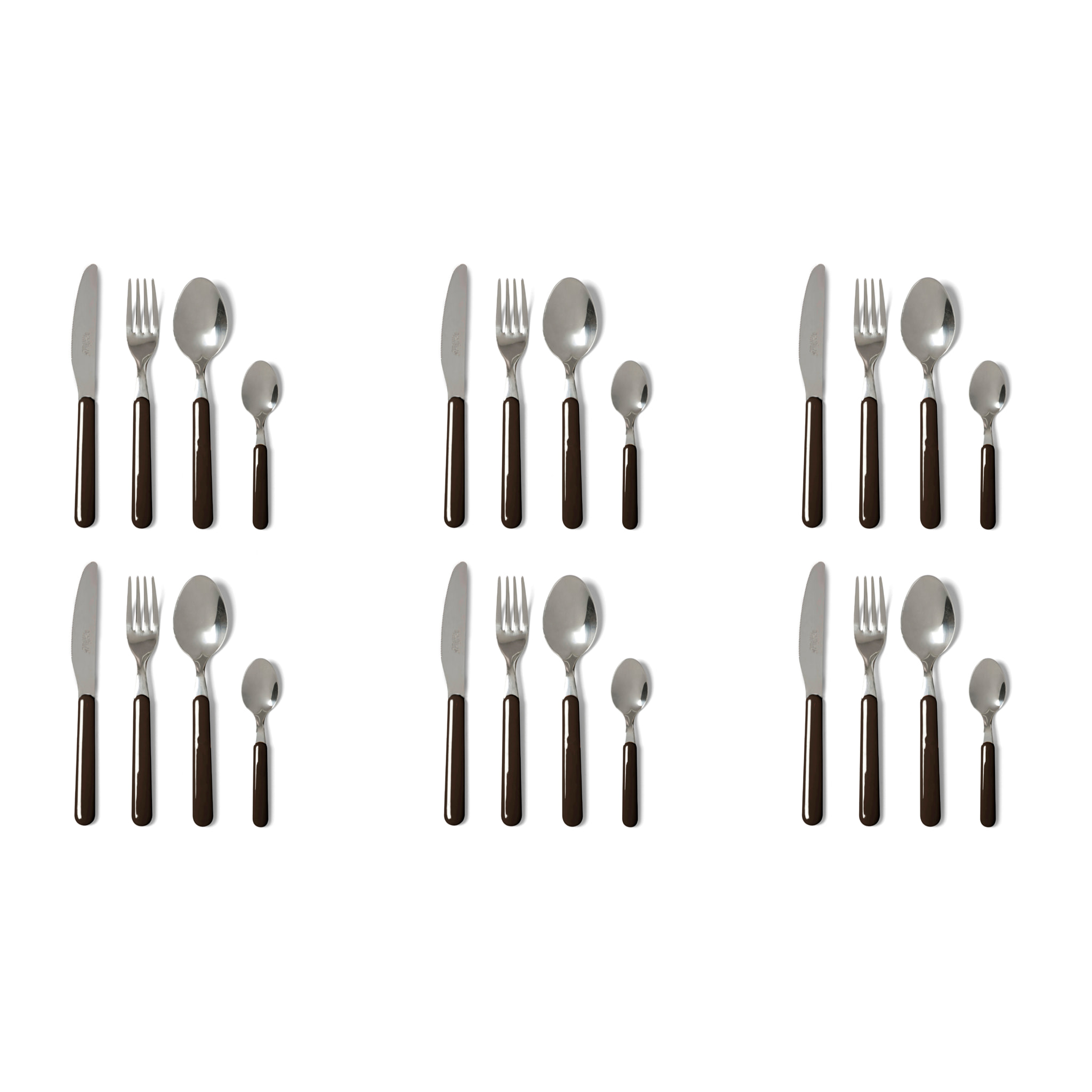 Servizio 24 posate Excelsa – Fashion, Acciaio Nero