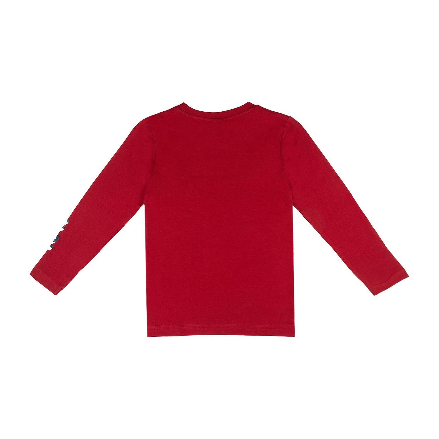 Camiseta infantil de manga larga 'Varsity'