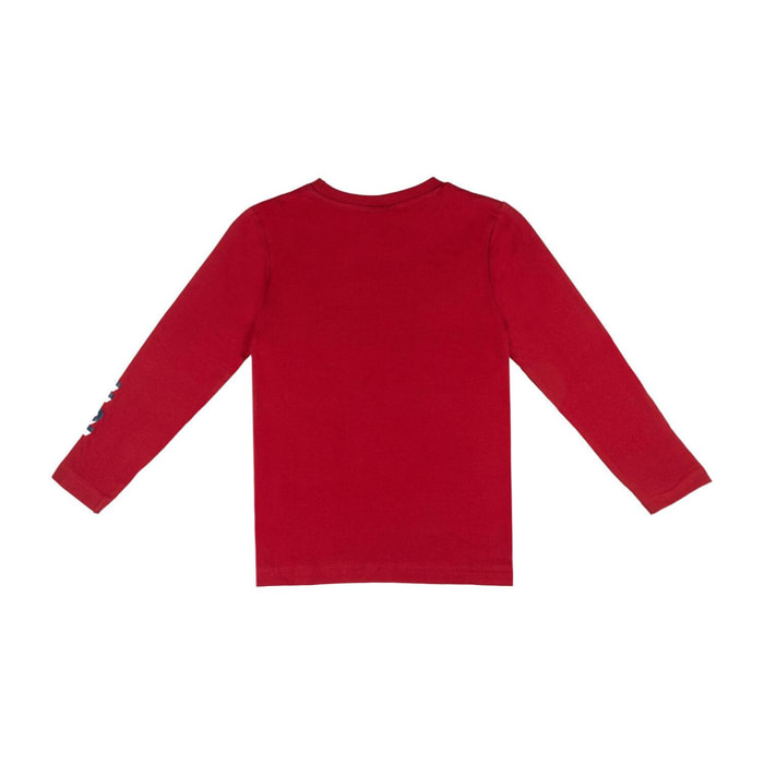 Camiseta infantil de manga larga 'Varsity'